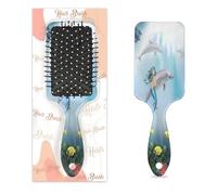 Spazzola per capelli a forma di delfino oceano sirena spazzola per capelli bagnati e asciutti con cuscino d'aria spazzola districante in plastica per bambini adulti regalo per il rientro a scuola