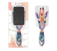 Spazzola per capelli a forma di giraffa ad acquerello Animale colorato Cuscino d'aria Secco Bagnato Spazzola per capelli Districante in plastica Spazzola per capelli per bambini Adulti Ritorno a