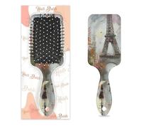 Spazzola per capelli a forma di Torre Eiffel con Torre Eiffel, spazzola per capelli bagnata e asciutta, spazzola districante in plastica, per bambini e adulti, regalo per il rientro a scuola, donne e