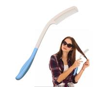 Spazzola per capelli a manico lungo e pettine a manico lungo nasconde pettine per capelli pettini combinati combinati uniformi lunghe ed eleganti per le donne con manico-manica-ma