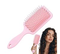 Spazzola per capelli a pagaia, per massaggiare il cuoio capelluto, per uomo e donna, con capelli lunghi e ricci spessi in caso di bagnato e asciutto