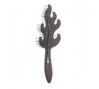 Spazzola per capelli antistatica con guscio di cocco, resistente al calore fino a 100 °C, design con sfiato cavo, asciuga i capelli il 50% più velocemente, spazzola districante sostenibile e
