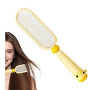 Spazzola per capelli antistatica - pettine massaggiante, spazzola districante delicata per hotel, viaggi quotidiani, doccia, salone, casa, pendolari, adatta a tutti i tipi di capelli, liscia, libera e