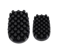 Spazzola per Capelli Arricciacapelli Intrecciati 2 Pezzi, Spazzola per Capelli Arricciacapelli in Gomma di Grandi e Piccole Dimensioni, Pettine per Arricciature Twist,