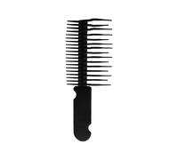 Spazzola per capelli bagnati anti annodamento pettine per capelli a denti larghi pettine per capelli antistatici pettine da parrucchiere capelli ricci lisci bagnati