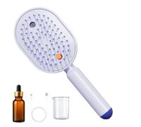 Spazzola Per Capelli Bagnati- Spazzola Capelli Ricci Luce Rossa Elettrico