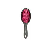 SPAZZOLA PER CAPELLI BETER Bright Day Pneumatica Nera e Fucsia con Setole in Nylon e Manico