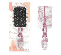 Spazzola per capelli con fiore Parigi, Torre Eiffel, farfalla, cuscino d'aria bagnato, spazzola districante in plastica, per bambini e adulti, regalo per il rientro a scuola, donne e uomini