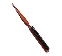 Spazzola per capelli con setole naturali - Strumento per lucidare il cuoio capelluto, per lo styling che migliora la lucentezza | Design in fibra di cinghiale organica, miglioramento della