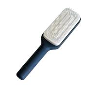 Spazzola per capelli con setole retrattili, spazzola massaggiante autopulente, spazzola antistatica, pettina facilmente i capelli e pulisci, pettini portatili con manico rotante per tutti i tipi