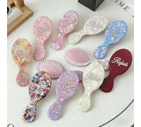 Spazzola per capelli con strass fatta a mano personalizzata con nome, spazzola per capelli con strass, per donne e ragazze, bomboniere per tutti i tipi di Hari, regalo per compleanno, matrimonio e