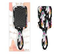 Spazzola per capelli con unicorno magico a forma di stella, spazzola districante in plastica, per bambini e adulti, regalo per il rientro a scuola, donne e uomini