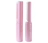 Spazzola per capelli da donna, spazzola per capelli | Piastra per capelli spazzola per capelli pettine per lo styling - Spazzola lisciante ricaricabile, pettine lisciante per capelli, piastra per cape