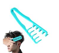 Spazzola per capelli da uomo, strumento di sollevamento volumizzante per radici, pettine con clip, per aumentare l'estensione del portainnesto per acconciature corte, ragazzi, familiari e amici