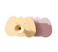 Spazzola per capelli del silicone del bambino rimuove la testa dello sporco del cuoio capelluto del prodotto di lavaggio bella spazzola del bagno