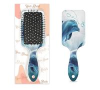 Spazzola per capelli delfino oceano delfino animale marino delfino bagnato asciutto cuscino d'aria spazzola per capelli districante spazzola per capelli per bambini adulti ritorno a scuola regalo