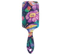 Spazzola per capelli delicata a farfalla dai colori vivaci per capelli sottili Progettato massaggiatore testa cuoio capelluto per la crescita dei capelli con manico ergonomico cepillo para cabello