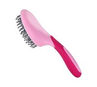 Spazzola per capelli di cavallo - Pettine per criniera | Spazzola in pelle con lunghi | Impugnatura ergonomica per spazzola per criniera e coda | Spazzola professionale per la cura dei