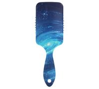 Spazzola per capelli districante antistatica a spirale blu Galaxy Progettato massaggio del cuoio capelluto per capelli lisci con manico ergonomico cepillo para cabello