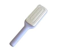 Spazzola per capelli facile e pulita | Cornici di setole retrattili per donne: pettini portatili con manico rotante per uomini, donne, bambini