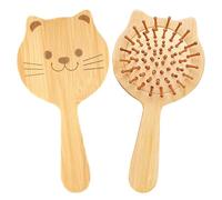 Spazzola per Capelli in Bambù,Spazzola Bamboo Bambini Mini Spazzolacapelli Spazzoles Capelli Lisci Bambina Spazzolas Mini Spazzolas Capellis Bamboo Spazzoles Capellis Ricci per Bambini Ragazze