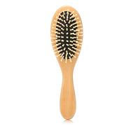 Spazzola per Capelli in Legno Antistatica, Pettine in legno Spazzola per massaggio naturale per pettine Riduce il e il massaggio del cuoio capelluto
