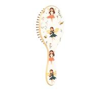 Spazzola per capelli in legno Cartoon Sweet Fairy White Paddle Spazzola per capelli per le donne Spazzola di legno per la crescita dei capelli spazzola per capelli naturali