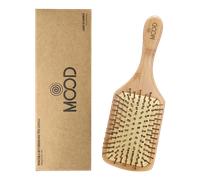 Spazzola per Capelli In Legno di Bambù rettangolare- Vegan - Plastic Free - Mood