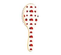Spazzola per capelli in legno Paddle Spazzole per capelli per le donne Spazzole in legno per capelli Spazzola da massaggio in legno Set di icone distintive Collezione bambino