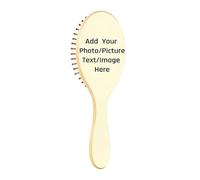 Spazzola per capelli in legno personalizzabile Hot Peach Mariposas Marrone Legno Paddle Spazzola per capelli Spazzola per capelli Spazzola per capelli Naturale