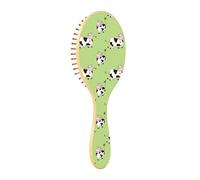 Spazzola per capelli in legno Sorrisi Carino Mucche Paddle Spazzole per capelli per le donne Spazzole di legno per capelli Spazzola di legno