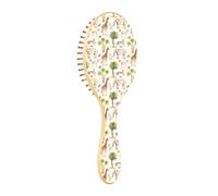 Spazzola per capelli in legno Spazzola per capelli in legno Spazzola per capelli in legno Massaggio Spazzola per capelli Animali Selvaggi Giraffa Elefante Ghepardo Antilope