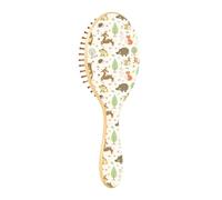Spazzola per capelli in legno Spazzola per capelli in legno Spazzole per capelli per capelli naturali Foreste Modello Volpe Stile infantile