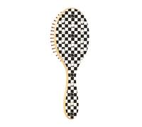 Spazzola per capelli in legno Spazzola per capelli Paddle per le donne Spazzole in legno per massaggio dei capelli Spazzola per capelli Gatto Controllato Gattino