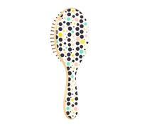 Spazzola per Capelli in Legno Spazzola per Capelli Paddle Spazzola in Legno per la Crescita dei Capelli Naturale Spazzola per Capelli Circolare