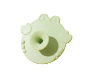 Spazzola per capelli in morbido silicone per bambini, spazzola da bagno con design a cartoni animati, strumento di pulizia portatile per neonati e spazzola per la pulizia del corpo e dei capelli del