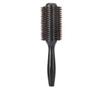 Spazzola per capelli in setola rotonda Spazzola per capelli in legno massello Pettine tondo Pettine per capelli e antistatico Pettine Asciugacapelli e rotolo per arricciatura Spaz