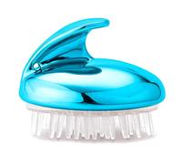 Spazzola per capelli in silicone flessibile per adulti: piccola spazzola portatile antiscivolo per capelli e cuoio capelluto per esfoliare, lavare e pulire