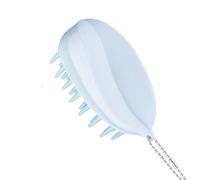 Spazzola per capelli in stile giapponese, massaggiatore per cuoio capelluto, per una pulizia profonda e rilassamento - Spazzola per la testa 028 blu taglia unica