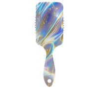 Spazzola per capelli lisci astratta colorata al neon per massaggio fine Progettato per capelli spessi con manico ergonomico cepillo anti crespo para cabello