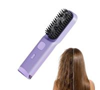 Spazzola Per Capelli Lisciante Ricaricabile USB Con 4 Temperature | Spazzola Termica Lisciante Per Casa Salone Dormitorio Viaggio Affari Donne Ragazze