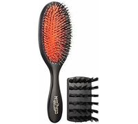 Spazzola per capelli Mason Pearson Handy Mix rubino scuro nylon premium e...