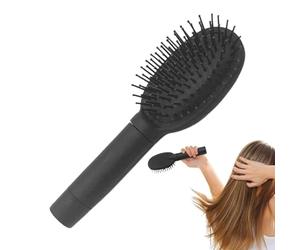 Spazzola per capelli massaggiante per cuoio capelluto con scomparti | nascosti, spazzola per capelli sicura per deviazione, contenitore da viaggio segreto per nascondere il denaro, piccoli oggett