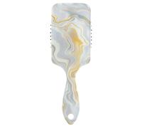 Spazzola per capelli moderna in marmo acquerello amichevole per massaggiatore testa sottile cuoio capelluto per la perdita dei capelli con manico ergonomico cepillo para pelo rizado