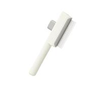 Spazzola per capelli multiuso per gatti per spargimento di controllo pettine districante con pulsante di rilascio strumento per la toelettatura degli animali domestici Pellicce lunghe corte capelli