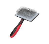 Spazzola per capelli per animali domestici con punta in metallo pettine sicuro per pelli sensibili Pellicce lunghe corte per cani e gatti strumento per la toelettatura degli animali domestici