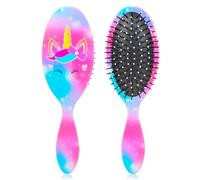 Spazzola per capelli per bambine e bambini, per districare i capelli bagnati e asciutti, spazzola per capelli ricci e spessi, pettine indolore