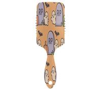 Spazzola per capelli per capelli spessi, ricci, sottili, lunghi, corti, bagnati o aggiunge lucentezza e rende liscia la spazzola a pettine per uomini, donne, bambini, Halloween, tomba