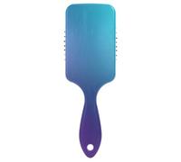 Spazzola per capelli per capelli spessi, ricci, sottili, lunghi, corti, bagnati o asciutti, sfumatura blu viola, aggiunge lucentezza e rende liscia la spazzola a pettine per uomini, donne e bambini