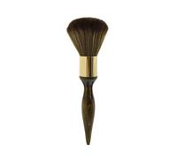 Spazzola per capelli, per collo e viso, spazzola per la pulizia dei capelli, spazzola morbida per parrucchieri, strumento per lo styling dei capelli (5 pezzi, marrone)
